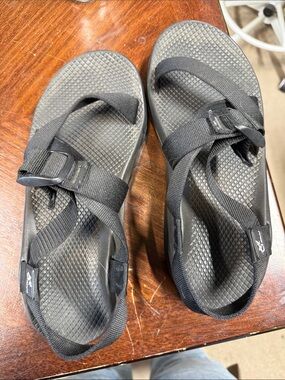 Chaco Black Men's Adjustable Strap Sandals